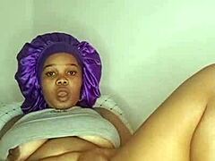 caramel-melony serves huge melons with blowjob lips for breakfast