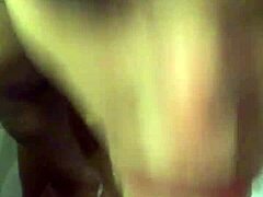 How does Vilja handle such a sloppy POV blowjob?