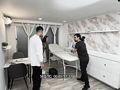 Wow! Juan Bustos Voyeur 01 - Karolin Gomezxx & Millan Rodriguez in Hot Latina Teen Action Behind the Porn Scenes!