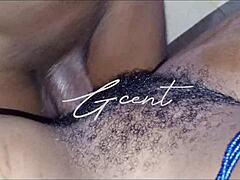 Close-Up View of Sweet Hairy Pussy in the Most Intimate Missionary Sex Scene Ever