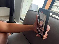i can't believe i recorded myself sucking him off for my followers, nysdel amateur couple!