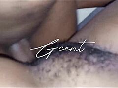 Close-Up View of Sweet Hairy Pussy in the Most Intimate Missionary Sex Scene Ever