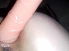 hey, watch this sexy amateur brunette take it deep with toys and more