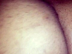 hot girlfriend amelia harper takes big black cock in ass for creampie.