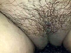 that steamy session with my wife turned into a juicy creampie explosion after wild moans.