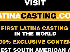Big Tits Colombian Thot Banged Hard and Rough on Casting Couch