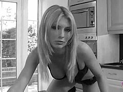 Beautiful Karen and Sexy Kelle Marie Lick Cunts on Kitchen Counter