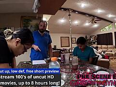 Guilty Aria Nicole and Channy Crossfire in Fetish Hospital Scene