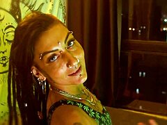 Fitness Model Caroleta Roots Gets Rough Anal Massage
