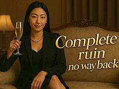 can you handle total ruin by this asian findom goddess?