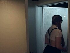 I’m so turned on watching this thick slut bang a monster on Halloween