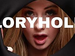 Victoria Greene Takes a Hard Throat Pounding and Swallows a Huge Sticky Load