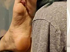 Just Chillin' While I LICK Those Sexy FEET All Day