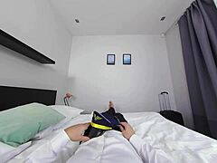 Swedish Milf Air Hostess Lynna Nilsson Seduces in Hotel Room