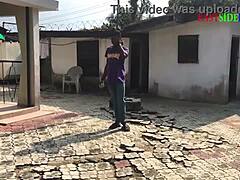 I caught my wife cheating with the landlord in a wild outdoor fuck session. Her wet pussy took his monster cock hard!