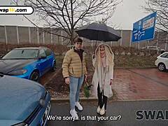 Kinky Threesome Swap with Sexy Blonde Sluts Veronica Leal and Daruma Rai