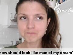 Gina Gerson shares intimate homevideo interview for fans.