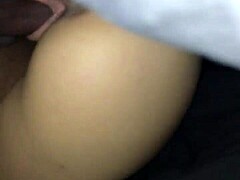 wife riding big black dick