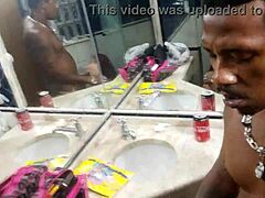 Amateur Hard Fuck in Bath with a Massive BBC Cock for Deep Action