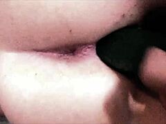 Compilation of Cucumber Play with Double Penetration in Teen Anal Action