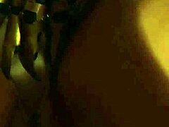 Tied up slave in bathtub gets harsh punishment from lesbian madame