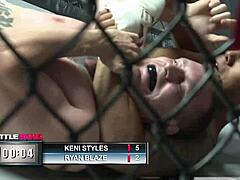 damn, Lexi Belle takes it hard from a muscular Asian stud