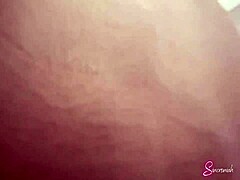 Brazilian teen in panties gets messy creampie after intense session