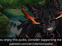 Hey, this hellhound girl totally dominates in r-18 asmr!