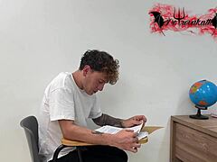 Naughty Schoolgirl Latina Bangs Her Classmate in Wild Action