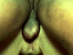 Latina Wife's Curvy Ass Drenched by Black Stud's Load