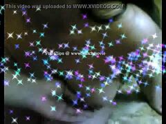 Amateur couple shows off round ass in webcam blowjob