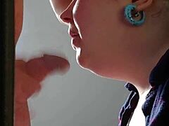 Wow! Another Cheating Slut Wife Sucks and Swallows!