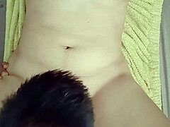 SEXY TEEN 18+ CAN’T RESIST BANGING AFTER A HOT BATH WITH HER MAN!