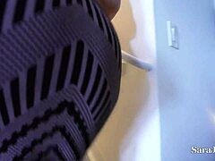Telephone Sex Milf Sara Jay Slams Her Huge Tits Hard