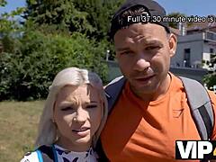 Vip4k sluts reach orgasm while riding and fucking with friends watching