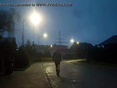 Outdoor Tranny Body in Wild BDSM Display