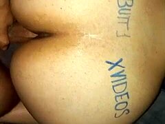 Damn! Check Out This PAWG with a Big Oiled Ass Riding Hard!