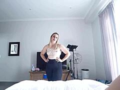 pov girlfriend experience with sucking, rimming, and pegging for prostate cumshot