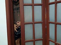 Wow! Neighbor Loves Watching My Swollen Pussy Display!