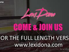 Lexidona Teases with a Pump in Her Homemade European Solo Nude Show