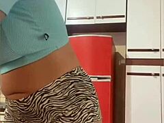 I’m shocked, married woman almost naked in short outfit on live