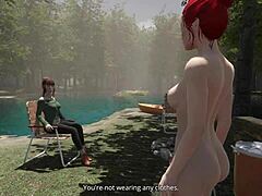 Let's explore Caroline's camping fantasies with Misty.