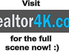 Realtor bangs blonde Sierra Nicole hard in doggy style position.
