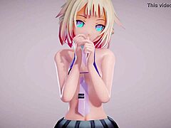 Micro Bikini Skirt in MMD R18 Apple Pie