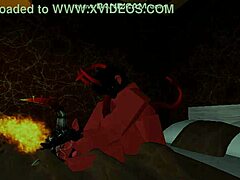 Curious about wild animations with a rich demon girl?