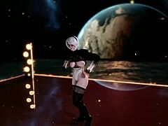 What’s Behind This Sexy 2B Cover Dance with Big Assets?