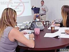 This gay boy got into a wild sex session during a crazy class.