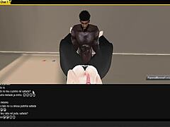 Feeling Every Inch While Drilling Hot Gaby548895 in Her Tight Backdoor.