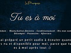 i’m obsessed with your french femdom audio joi
