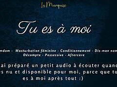 i’m obsessed with your french femdom audio joi